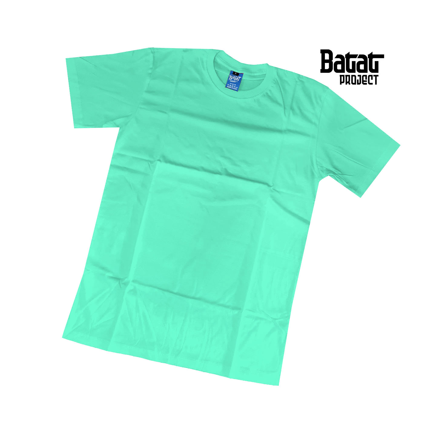 0019 // Kaos Cotton Combed 24s Mint Pendek