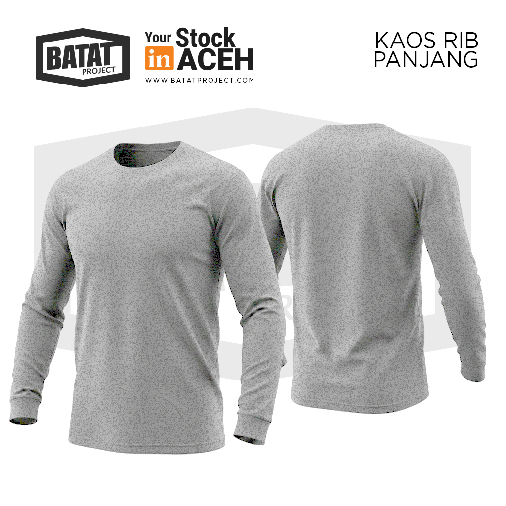 Kaos Rib Panjang - Abu Misty