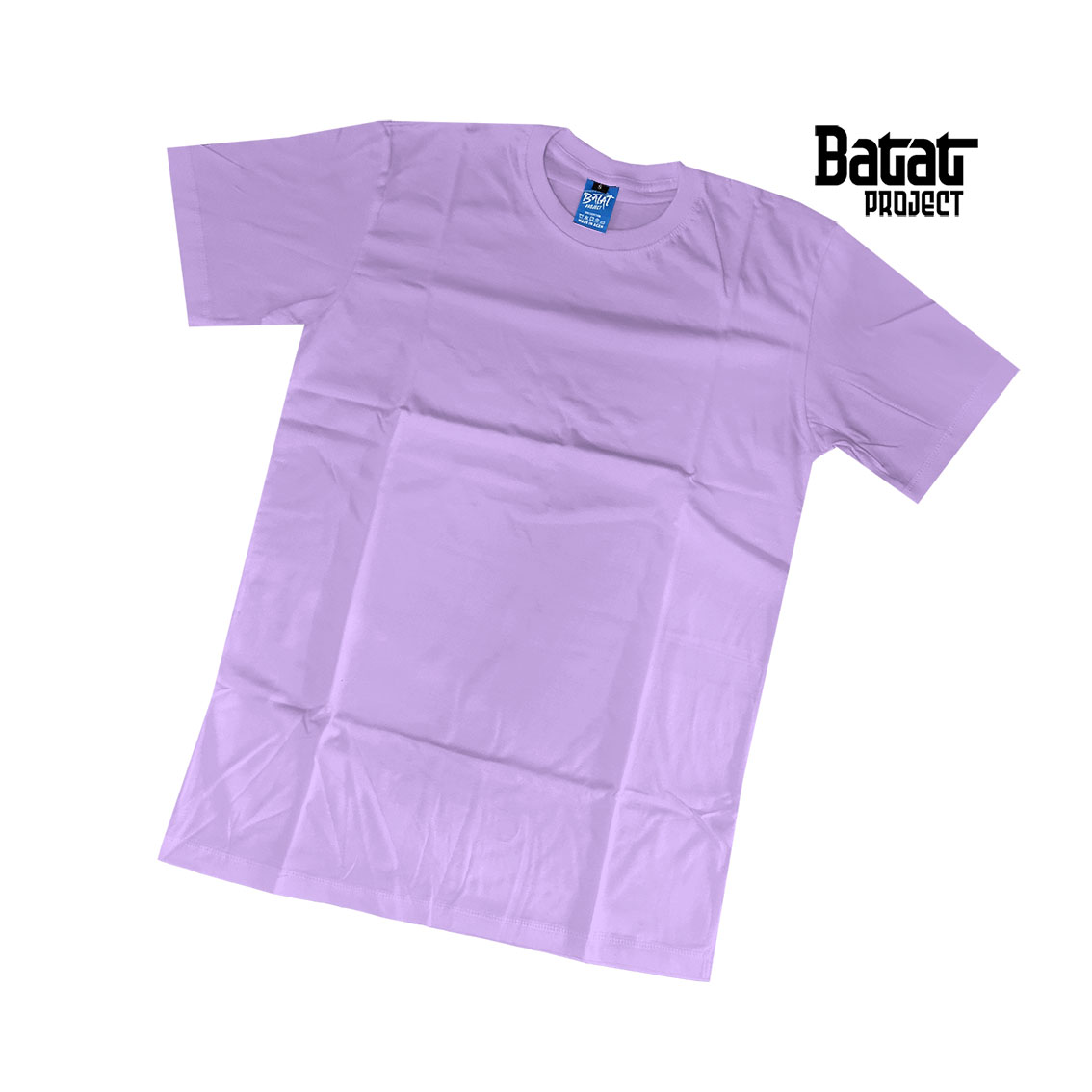0017 // Kaos Cotton Combed 24s Ungu Pendek