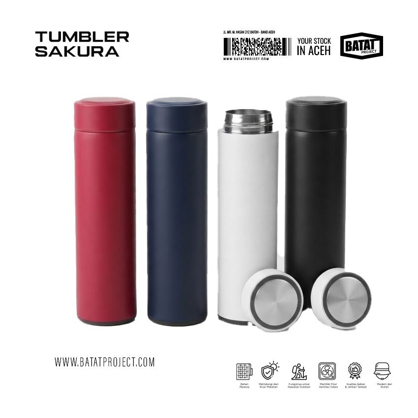 Tumbler Sakura warna Campur