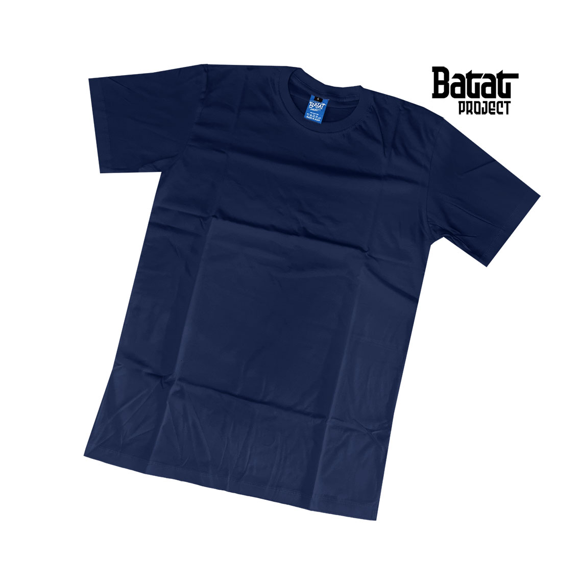 00515 // Kaos Cotton Combed 30s Dongker Pendek