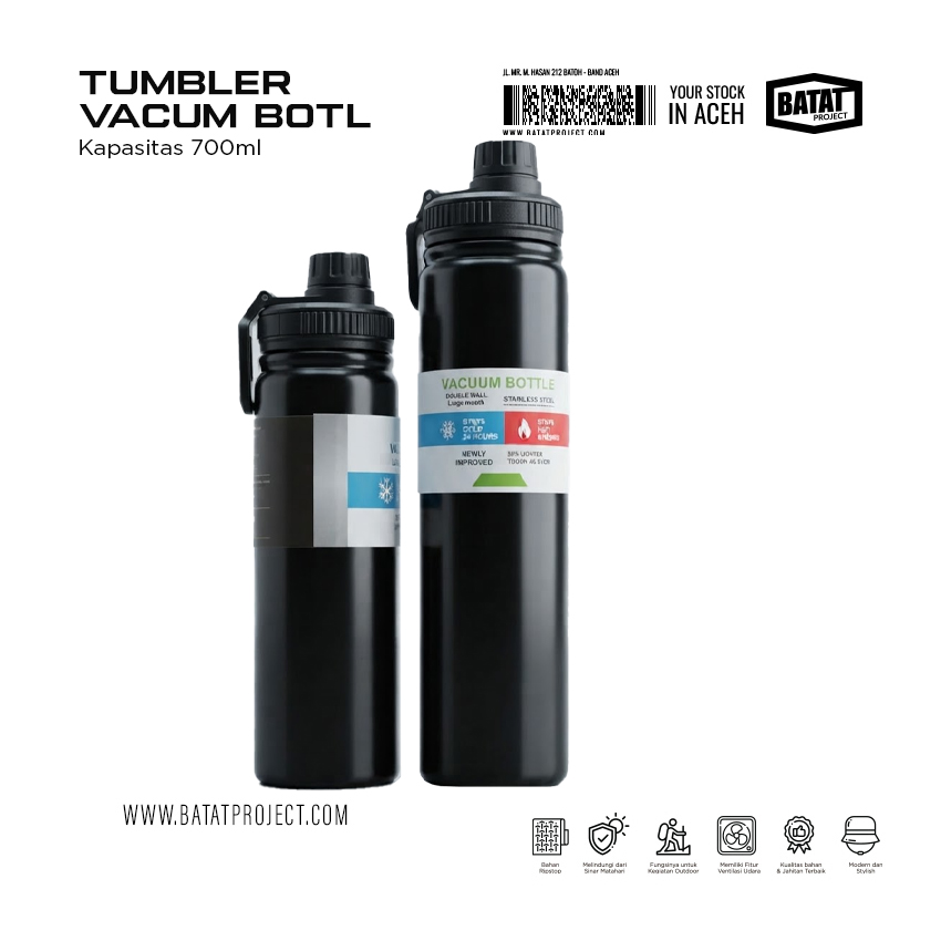 Tumbler Vacum Bottle 700ml