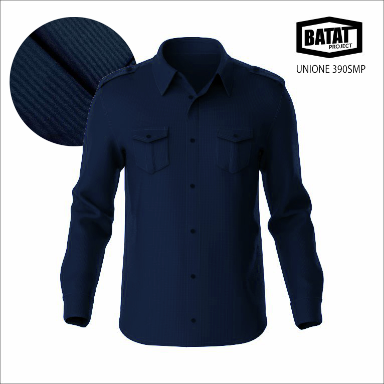 Kemeja PDL Polos Dongker (390SMP)